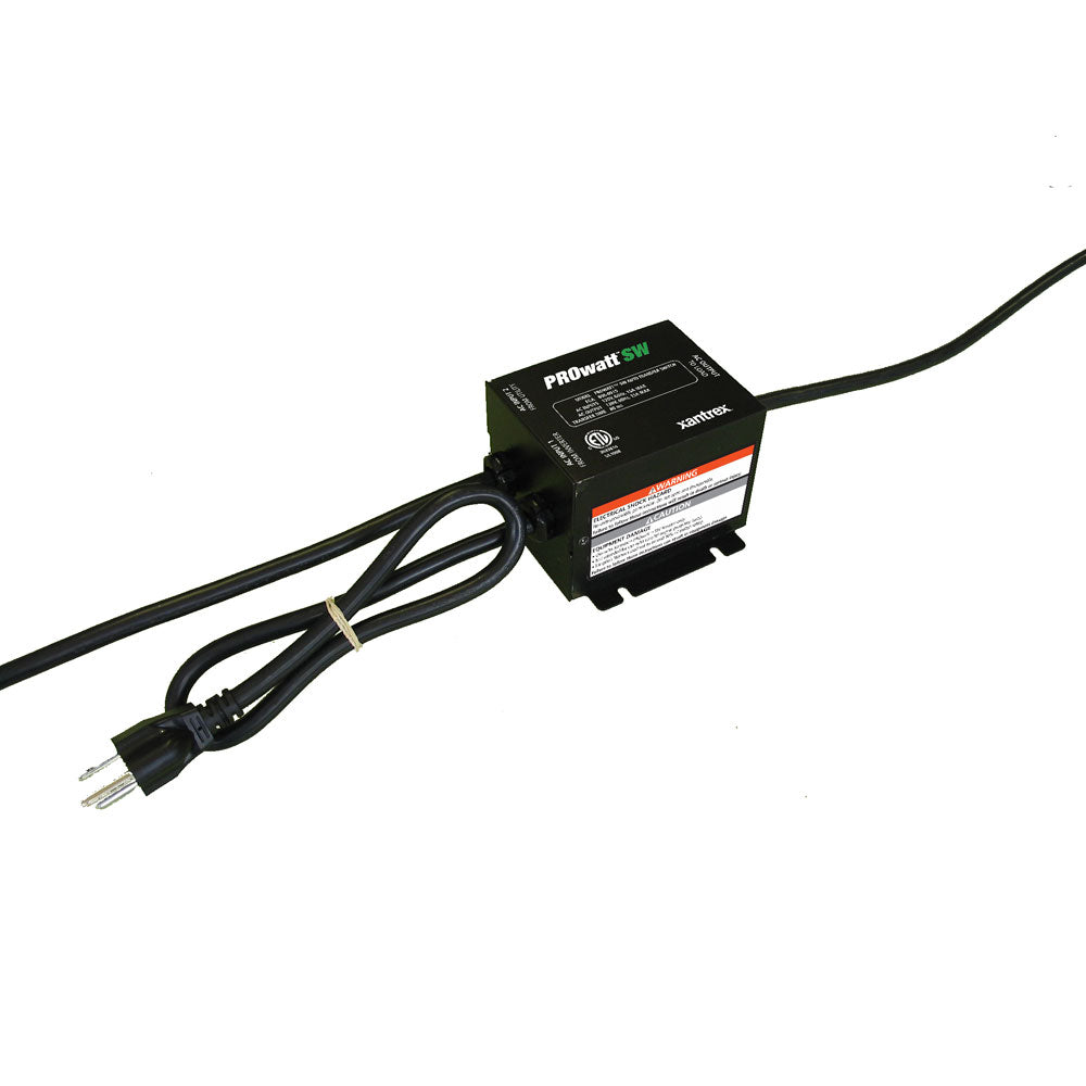Xantrex Inline Transfer Relay for PROwatt SW inverter, showing a compact electrical relay device with wiring terminals.